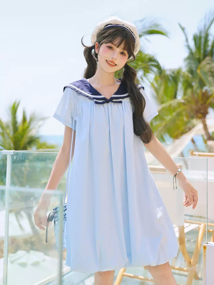 Sky Harbor Sailor Dress & Bag-Dresses-ntbhshop