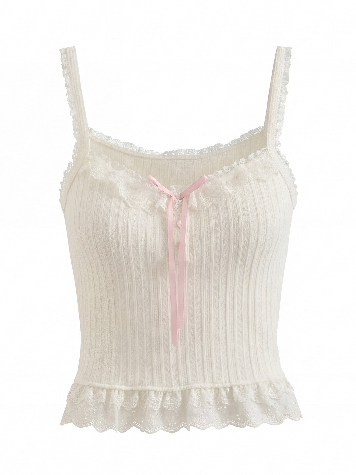 Sweetheart Bra Camisole-Tops-ntbhshop