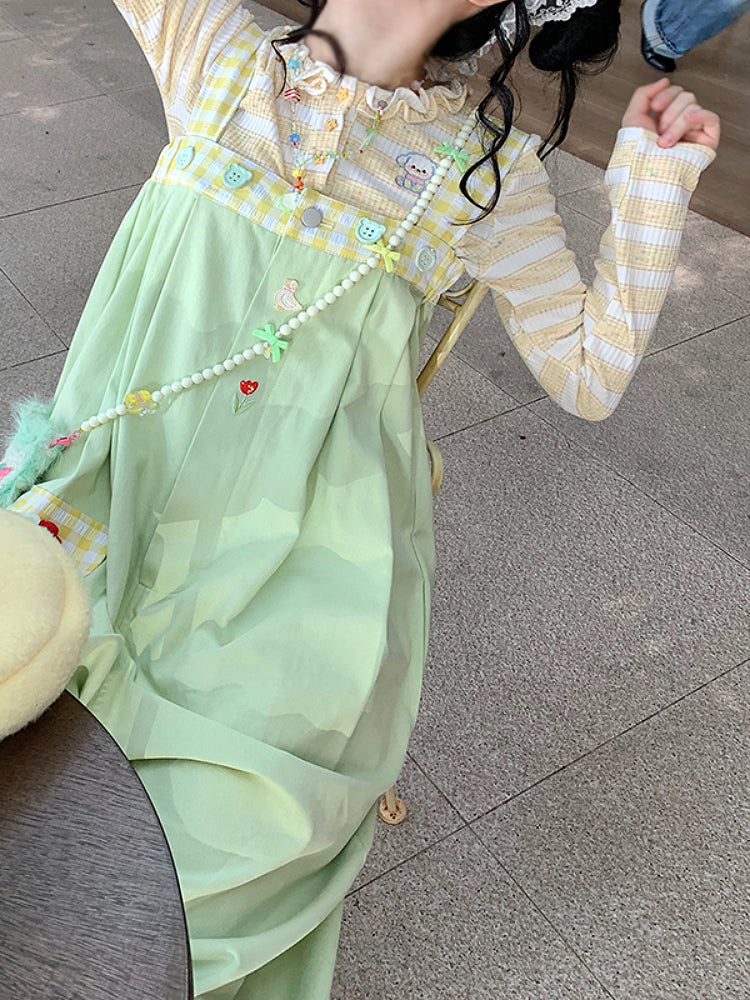 Sugar Pup Stripe Knit Tops-ntbhshop