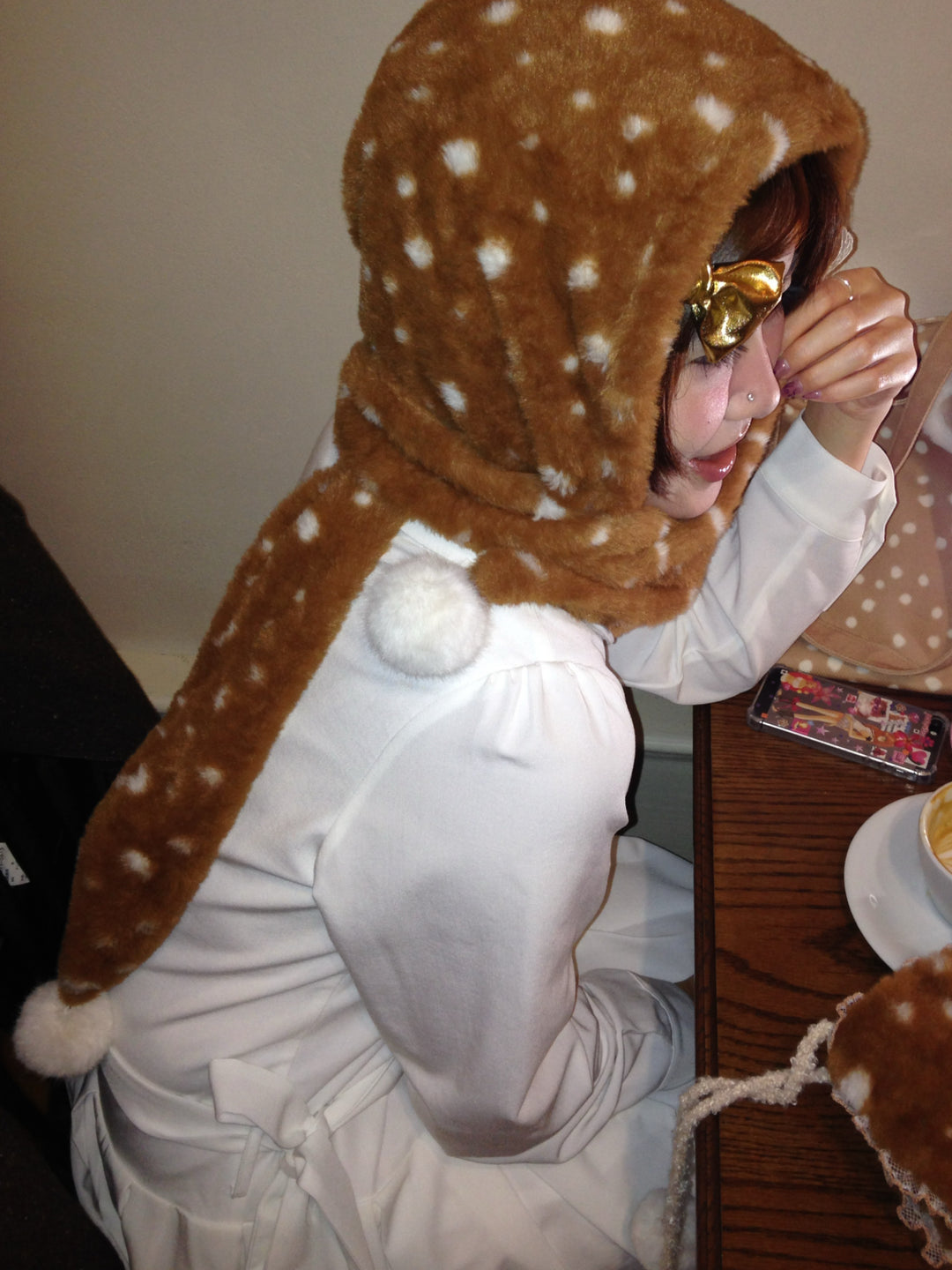 Biscuit Bambi Hooded Plush Wrap-ntbhshop