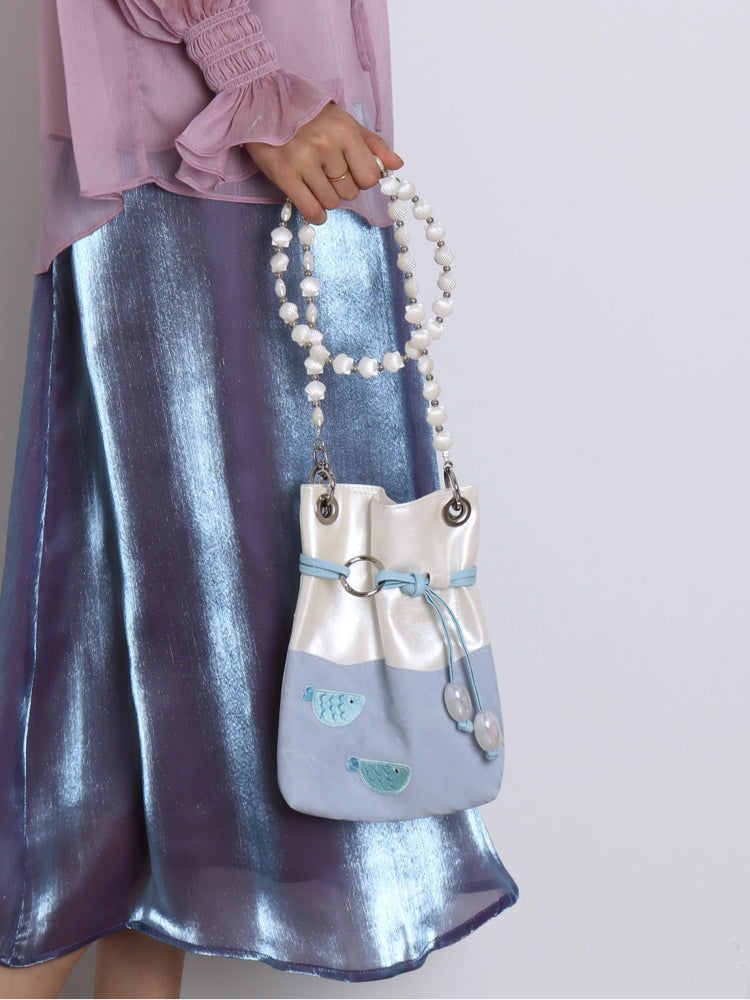 Satin Fishbowl Crossbody Bag-ntbhshop
