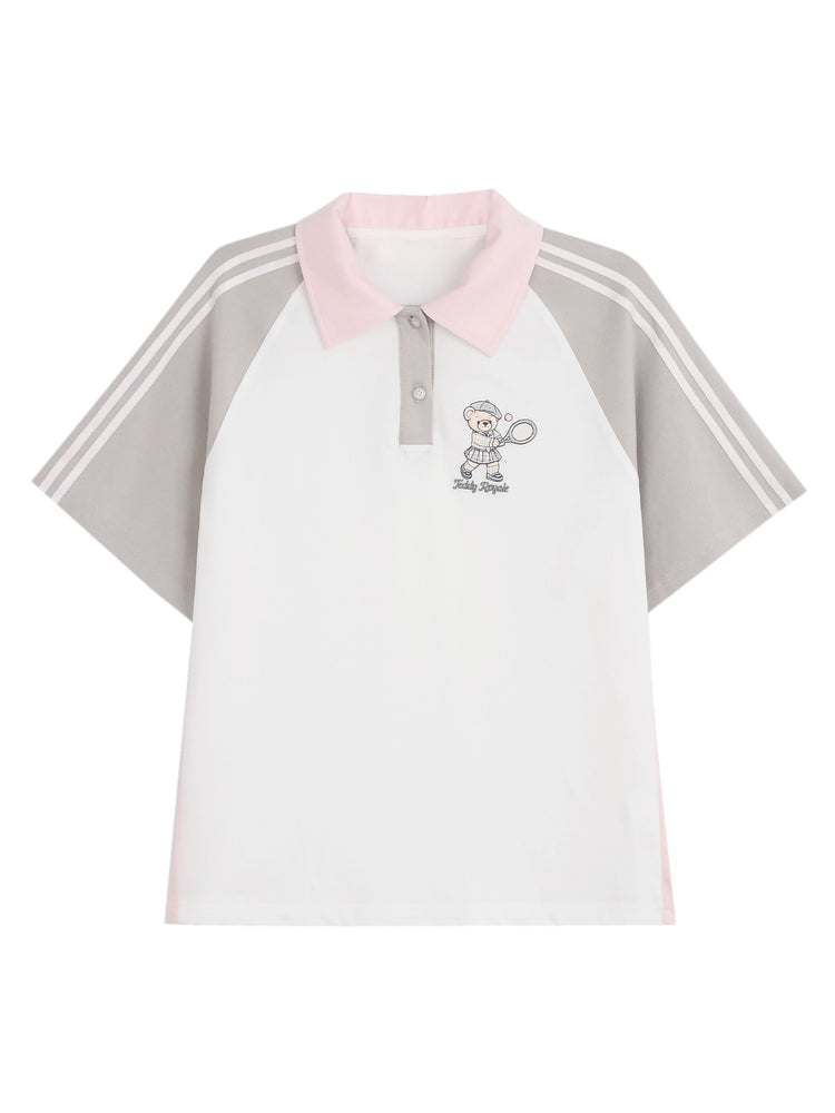 Teddy Royale Polo Top-Tops-ntbhshop