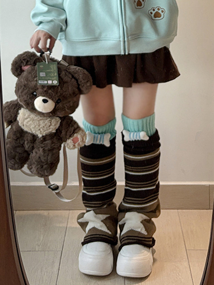 Cozy Cloud Knit Bubble Skirts-ntbhshop