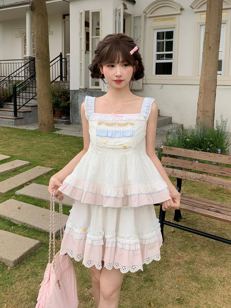 Pastel Fairy Cake Top & Skirt-Sets-ntbhshop