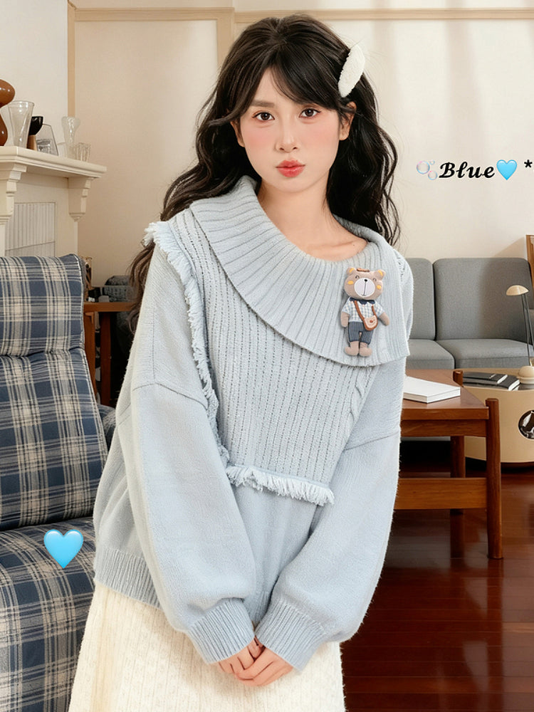 Teddy Tales Knit Sweaters-ntbhshop