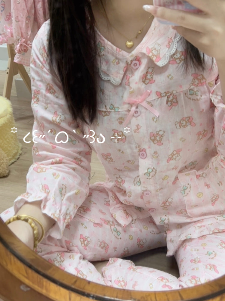 Melody Dream Cotton Pajama Set-ntbhshop