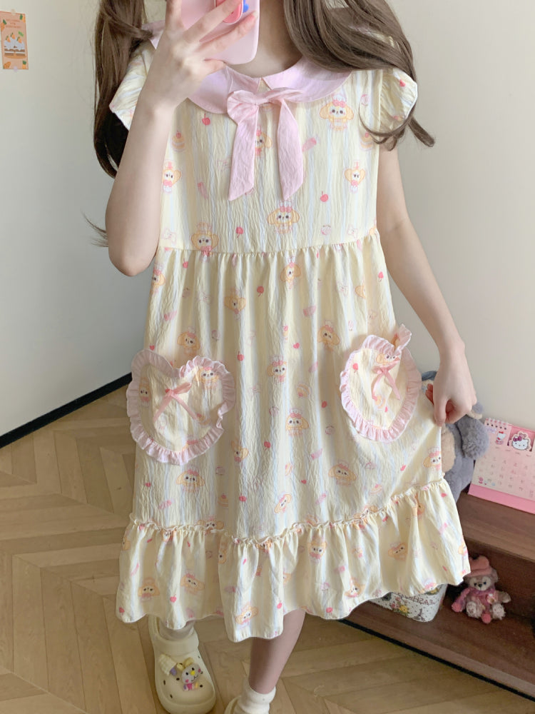 Sugar Girl Fairy Sleeve Nightgown-ntbhshop