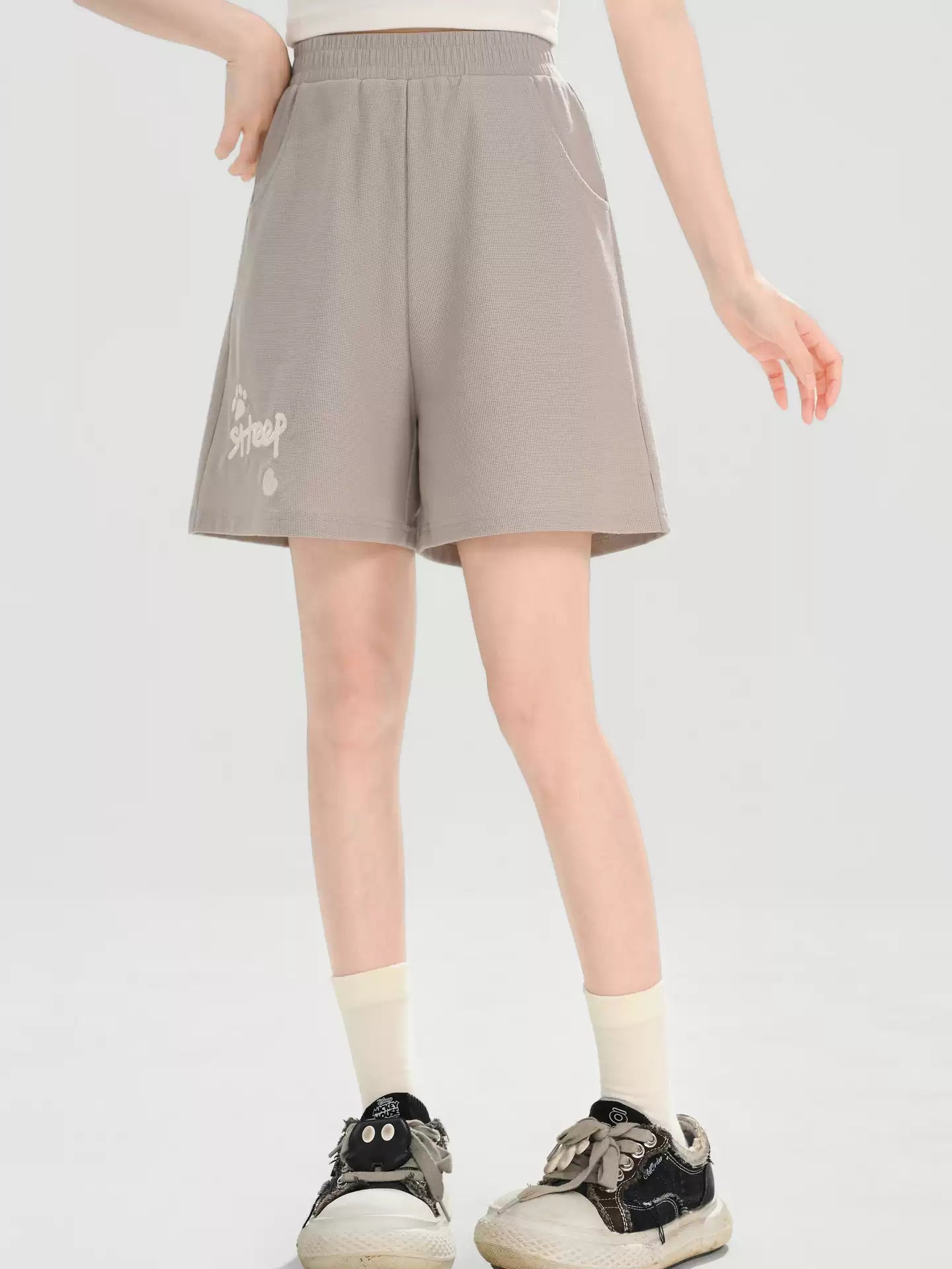 Little Sheep Wolf Hoodie & Shorts-Sets-ntbhshop