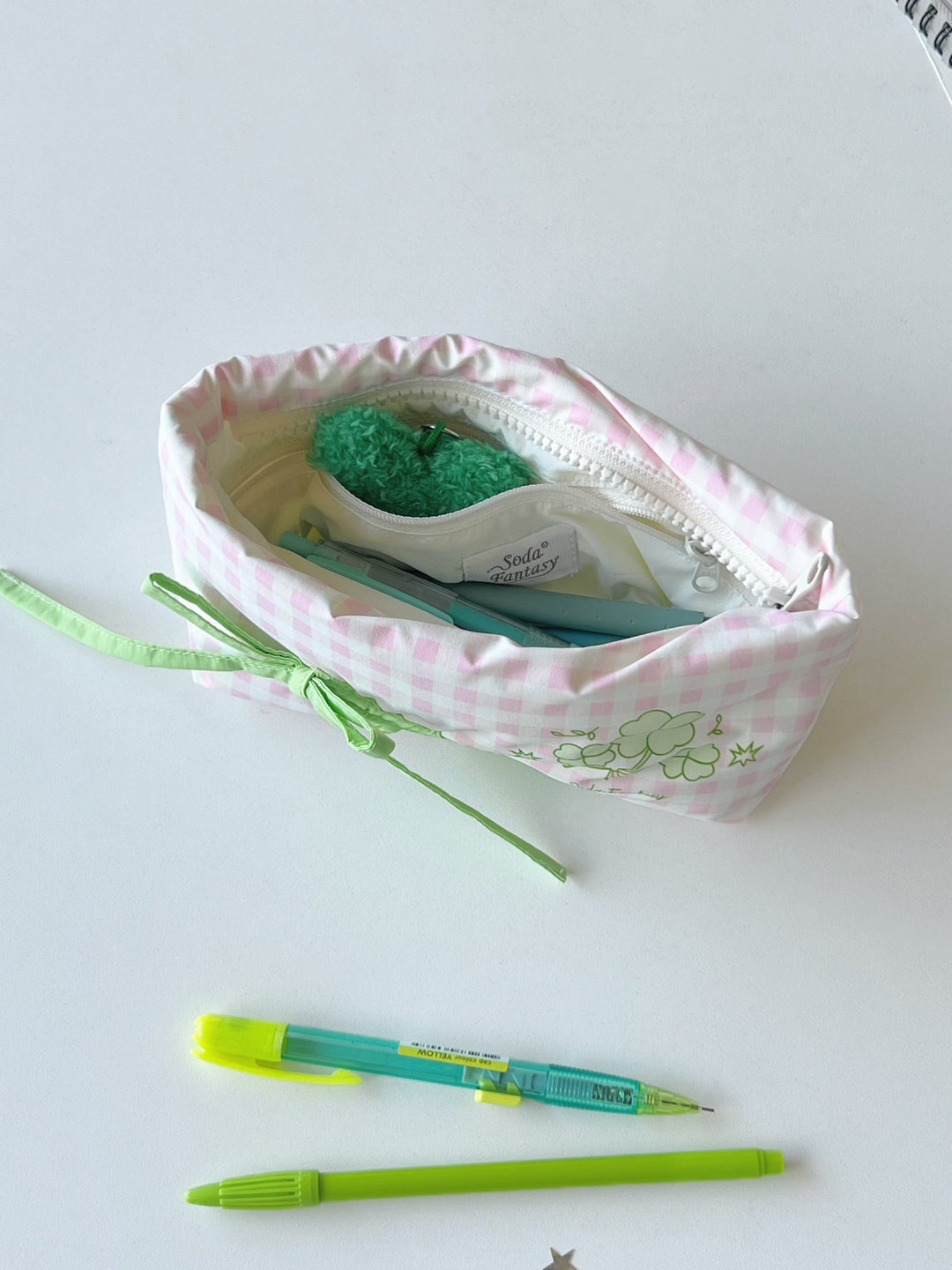 Gentle Ribbon Pencil Cases-Accessories-ntbhshop
