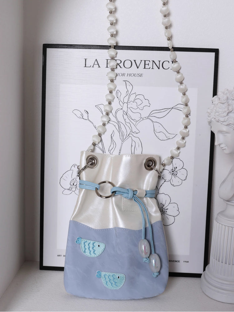 Satin Fishbowl Crossbody Bag-ntbhshop