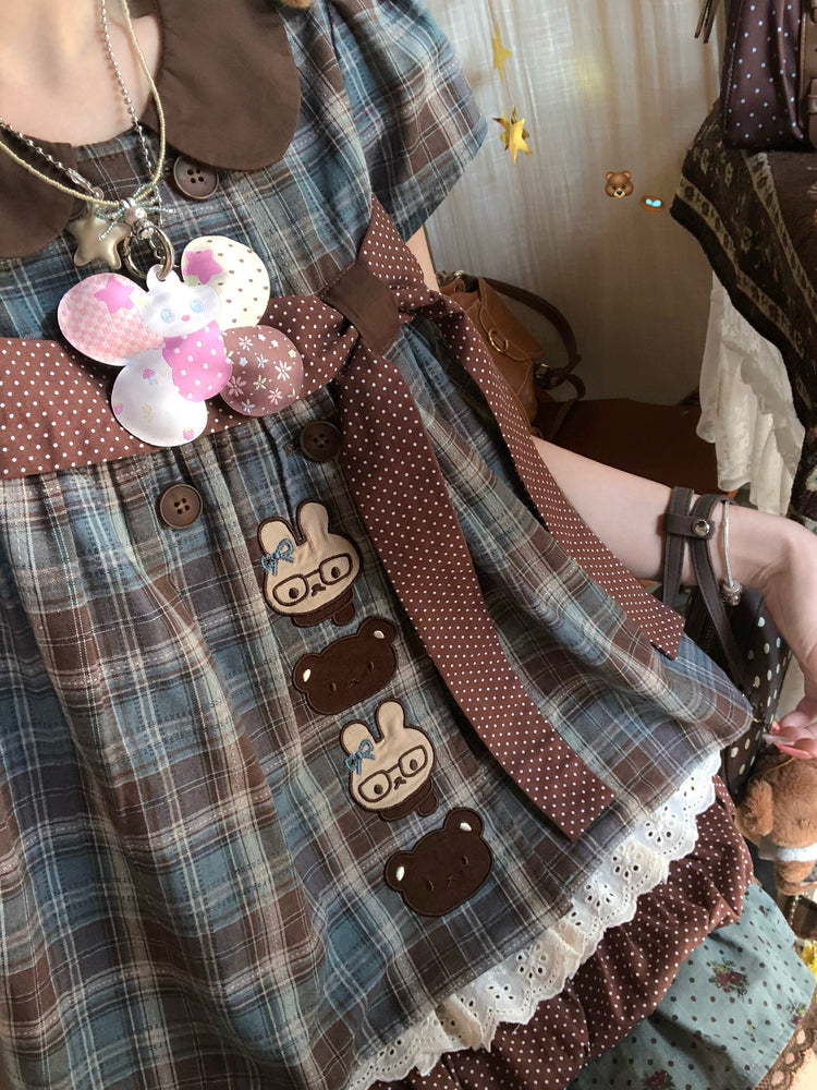 Cocoa Bunny Babydoll Blouse-Tops-ntbhshop