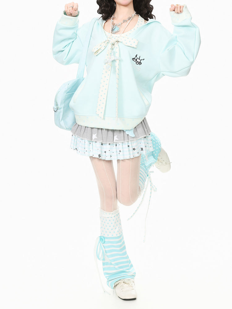 Sugar Stripe Leg Warmers-Accessories-ntbhshop