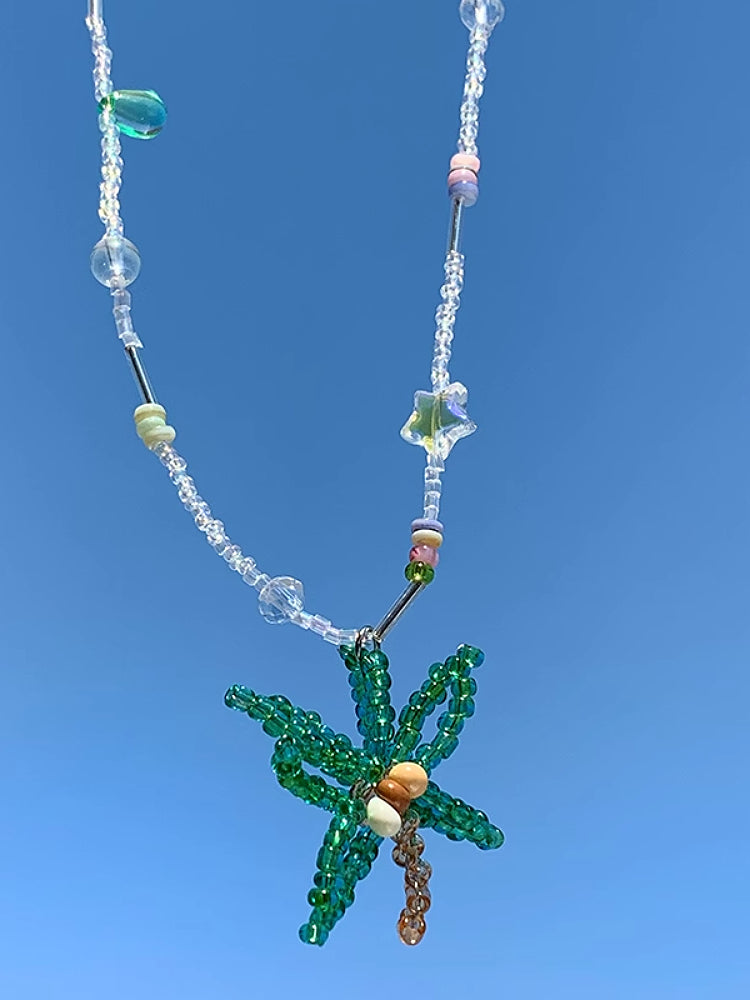 Tropical Tides Beaded Clavicle Necklaces-ntbhshop