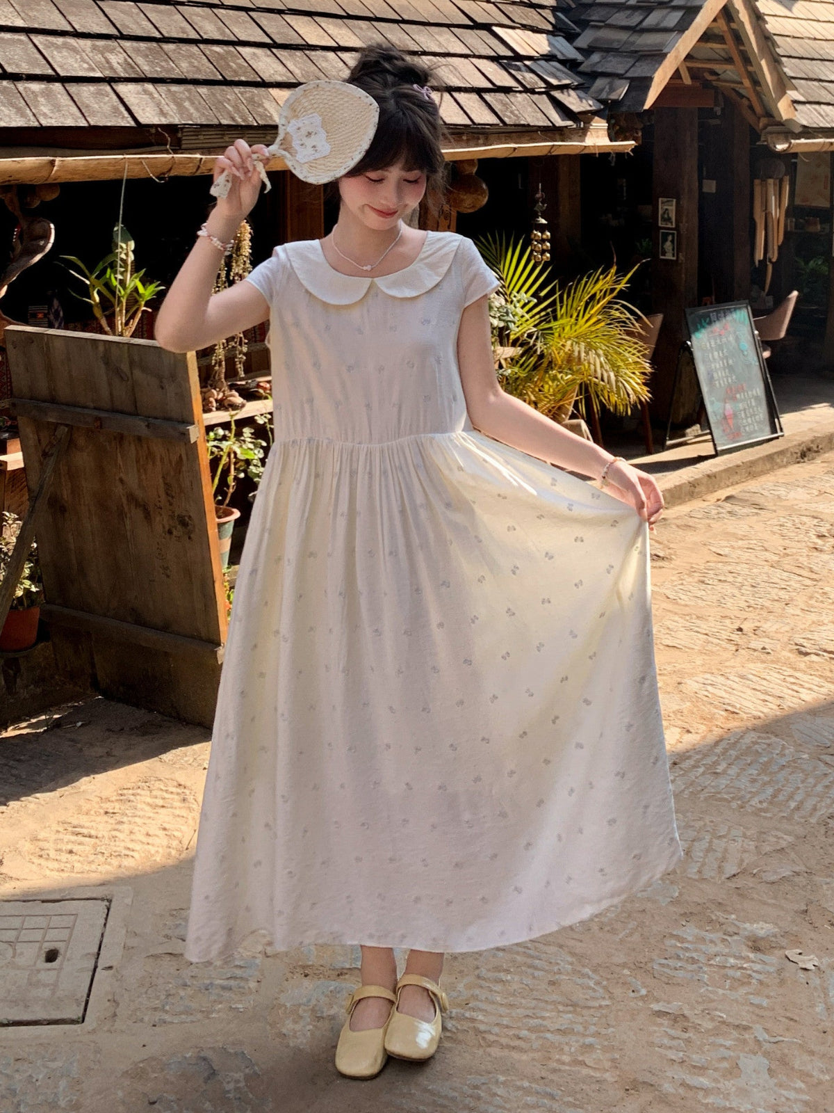 Pastel Ribbon Garden Dress-Dresses-ntbhshop