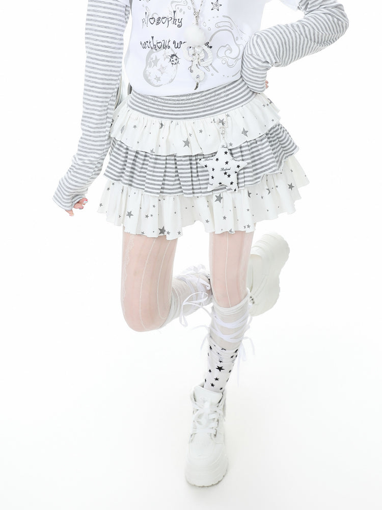 Milky Way Cake Skirts-Bottoms-ntbhshop