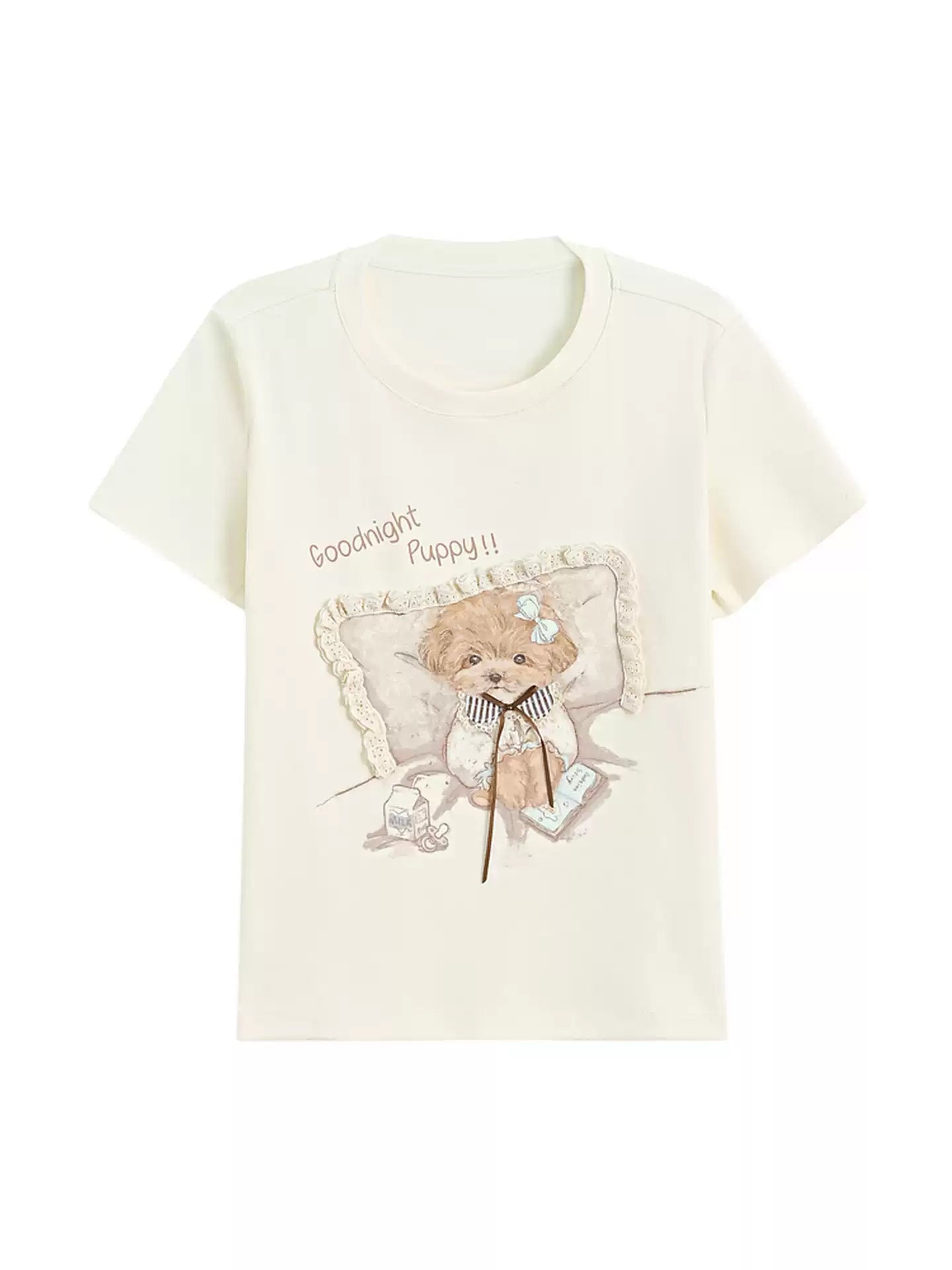 Goodnight Puppy Dream Tees-Tops-ntbhshop