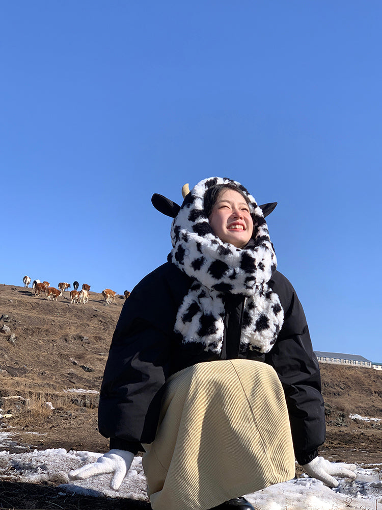 MooMoo Clouds Puffer Jacket-ntbhshop