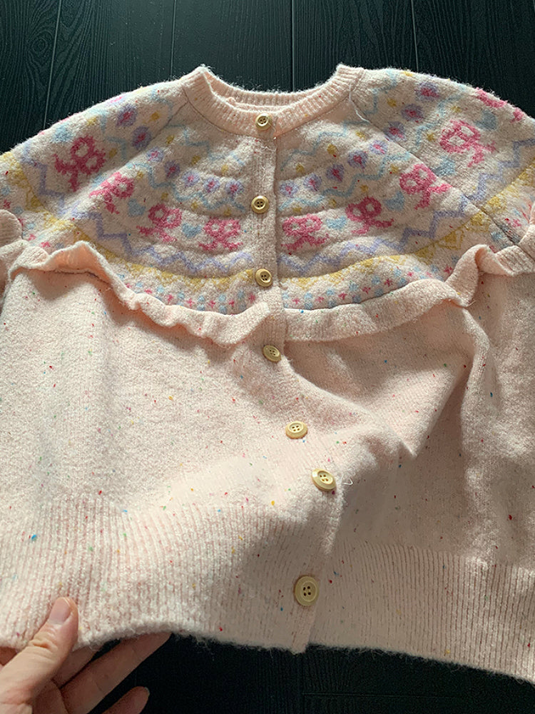 Strawberry Milk Soft Knit Cardigans-ntbhshop