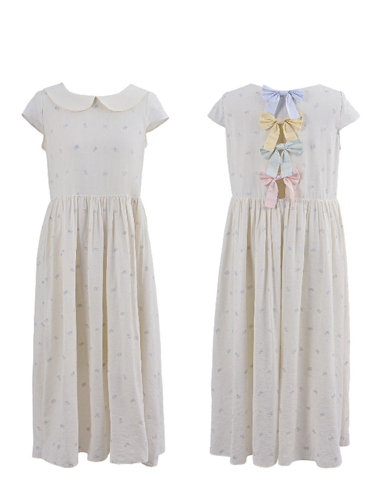 Pastel Ribbon Garden Dress-Dresses-ntbhshop