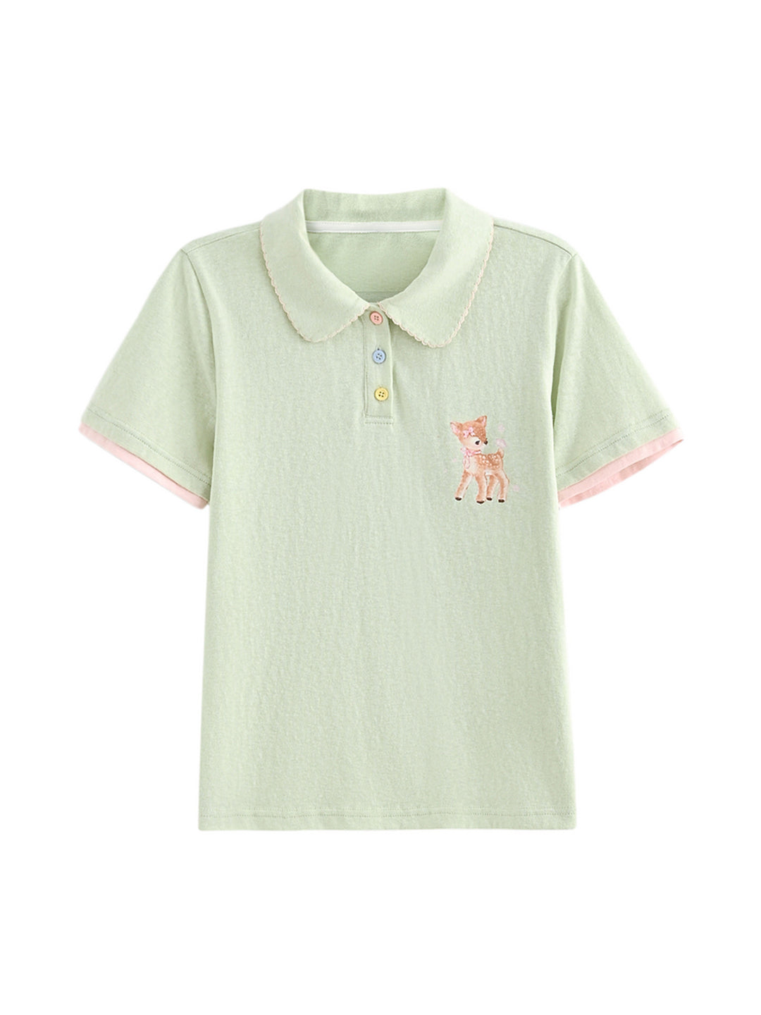 Dear Bambi Polo Tee-Tops-ntbhshop