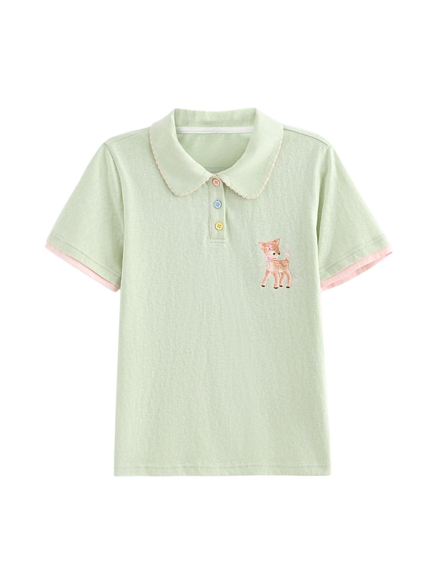 Dear Bambi Polo Tee-Tops-ntbhshop