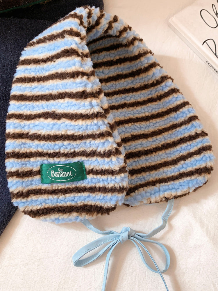 Snow Bloom Lace Knit Earmuffs-ntbhshop