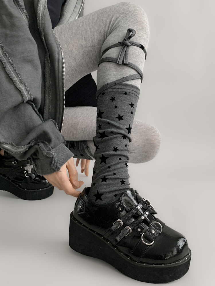 Starbound Ribbon Pile Socks-ntbhshop