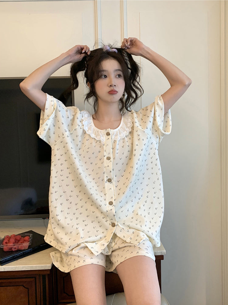 Cottage Garden Doll Pajama Set-ntbhshop