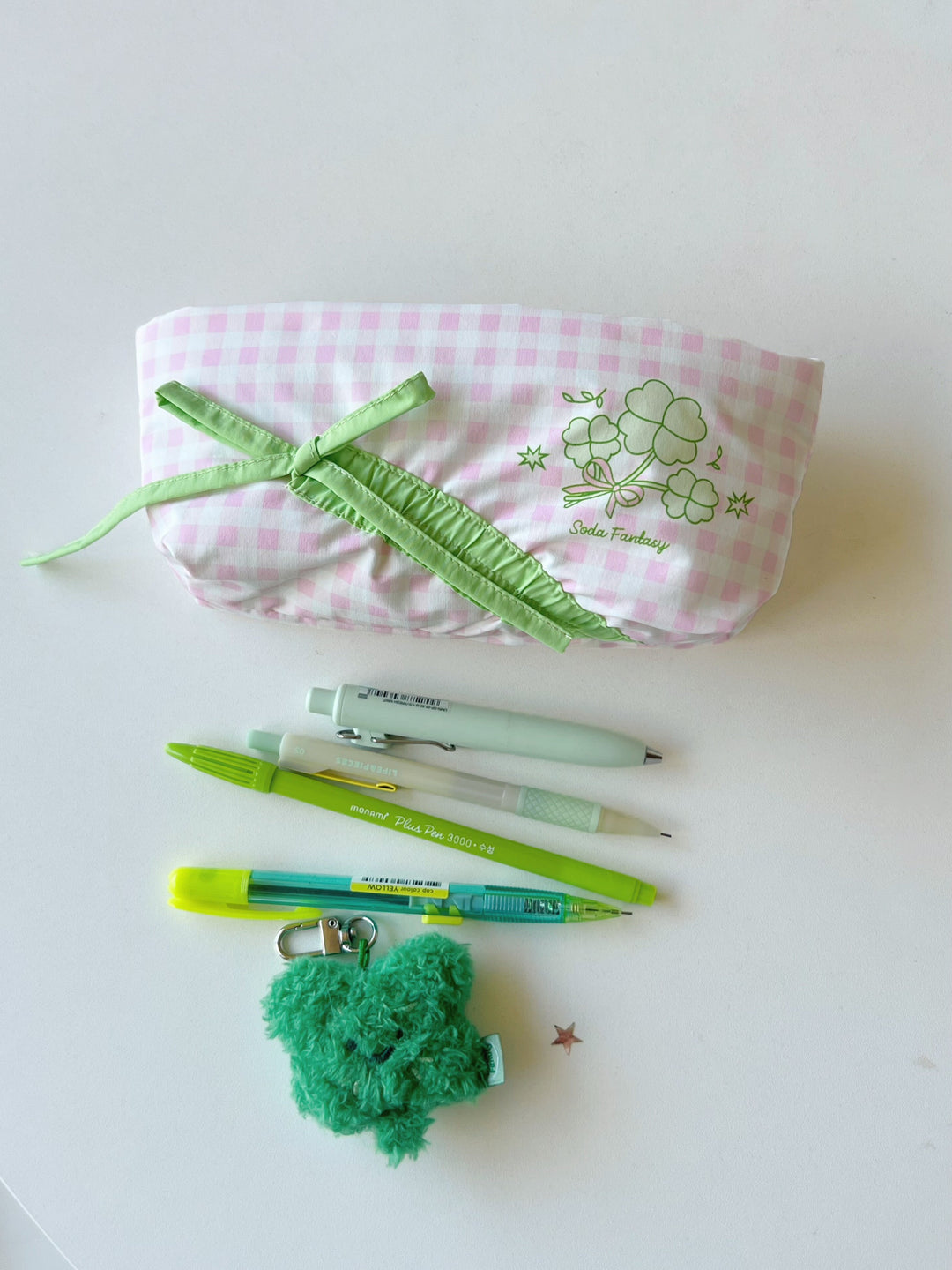 Gentle Ribbon Pencil Cases-Accessories-ntbhshop