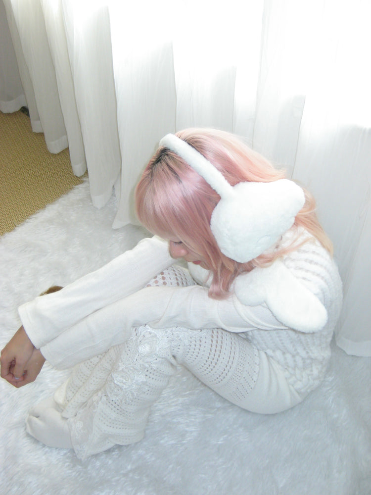 Guardian Angel Wing Plush Earmuffs-ntbhshop