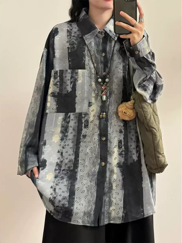 Midnight Marginalia Print Shirts-Tops-ntbhshop