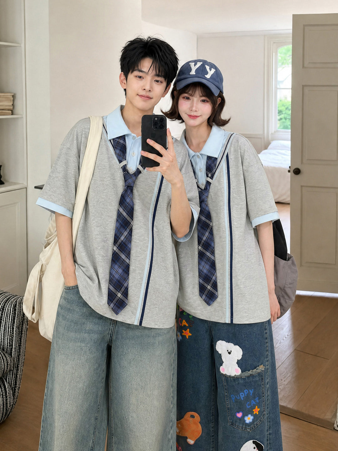 Campus Club Tie Polo-Tops-ntbhshop