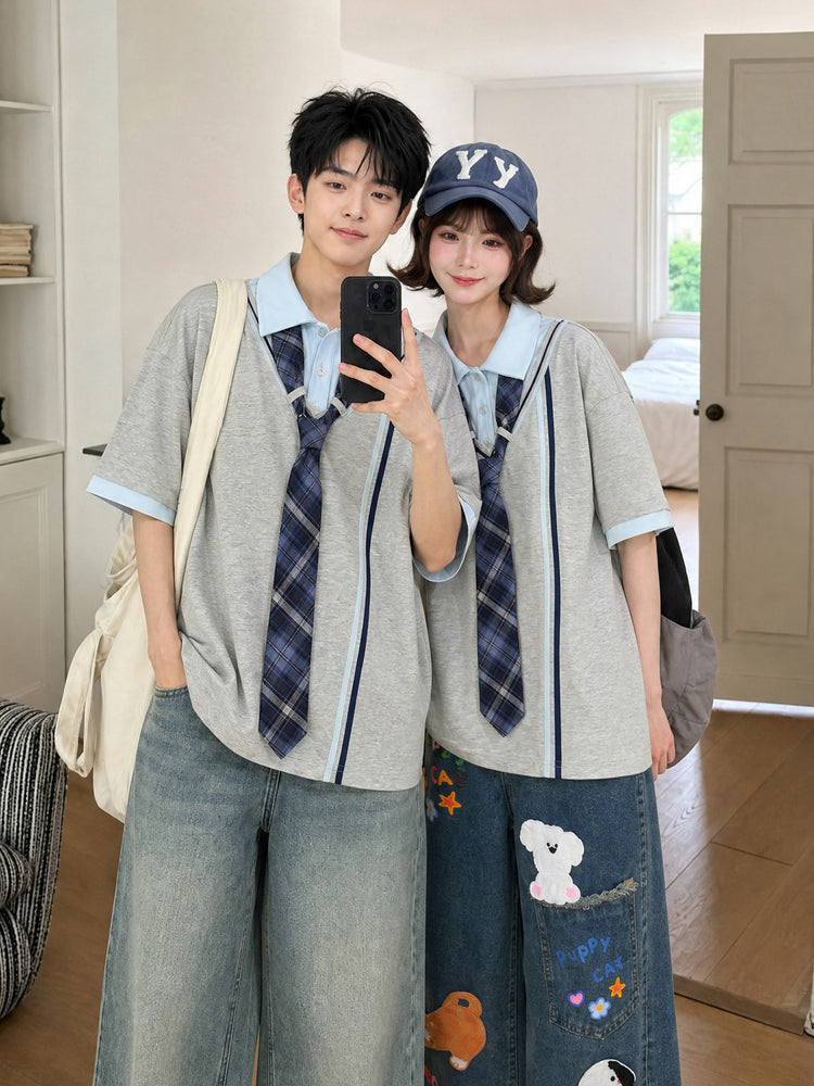 Campus Club Tie Polo-Tops-ntbhshop