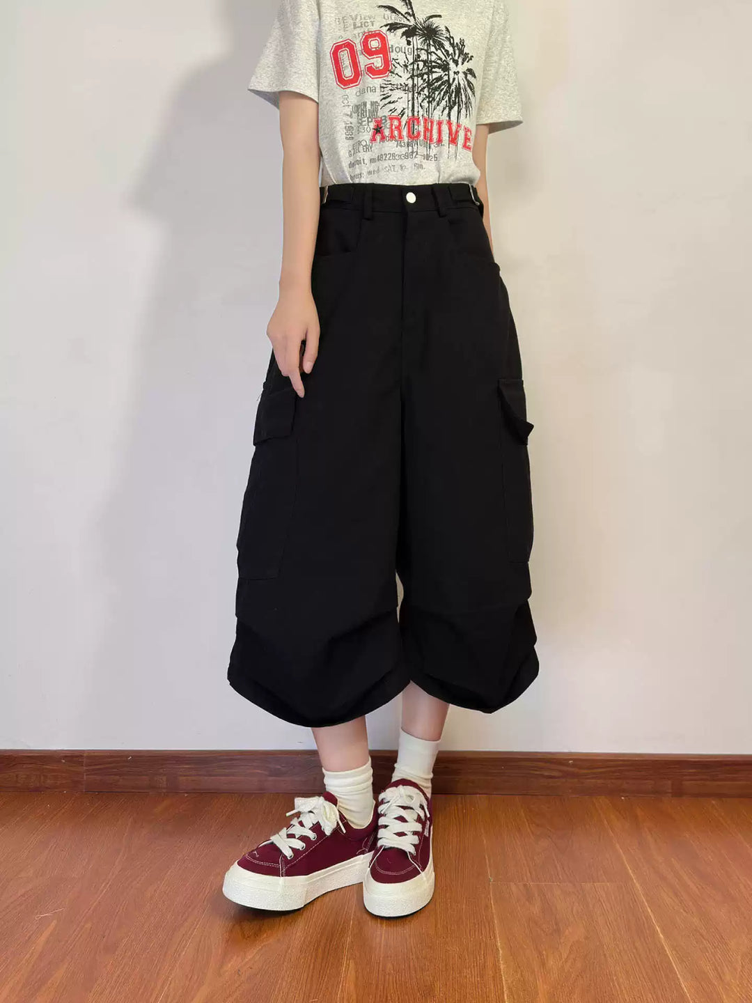 Corner Store Utility Culottes-Bottoms-ntbhshop