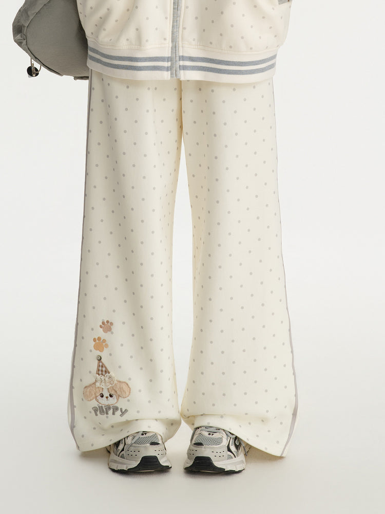 Puppy Dottie Lounge Sweatpants-Bottoms-ntbhshop