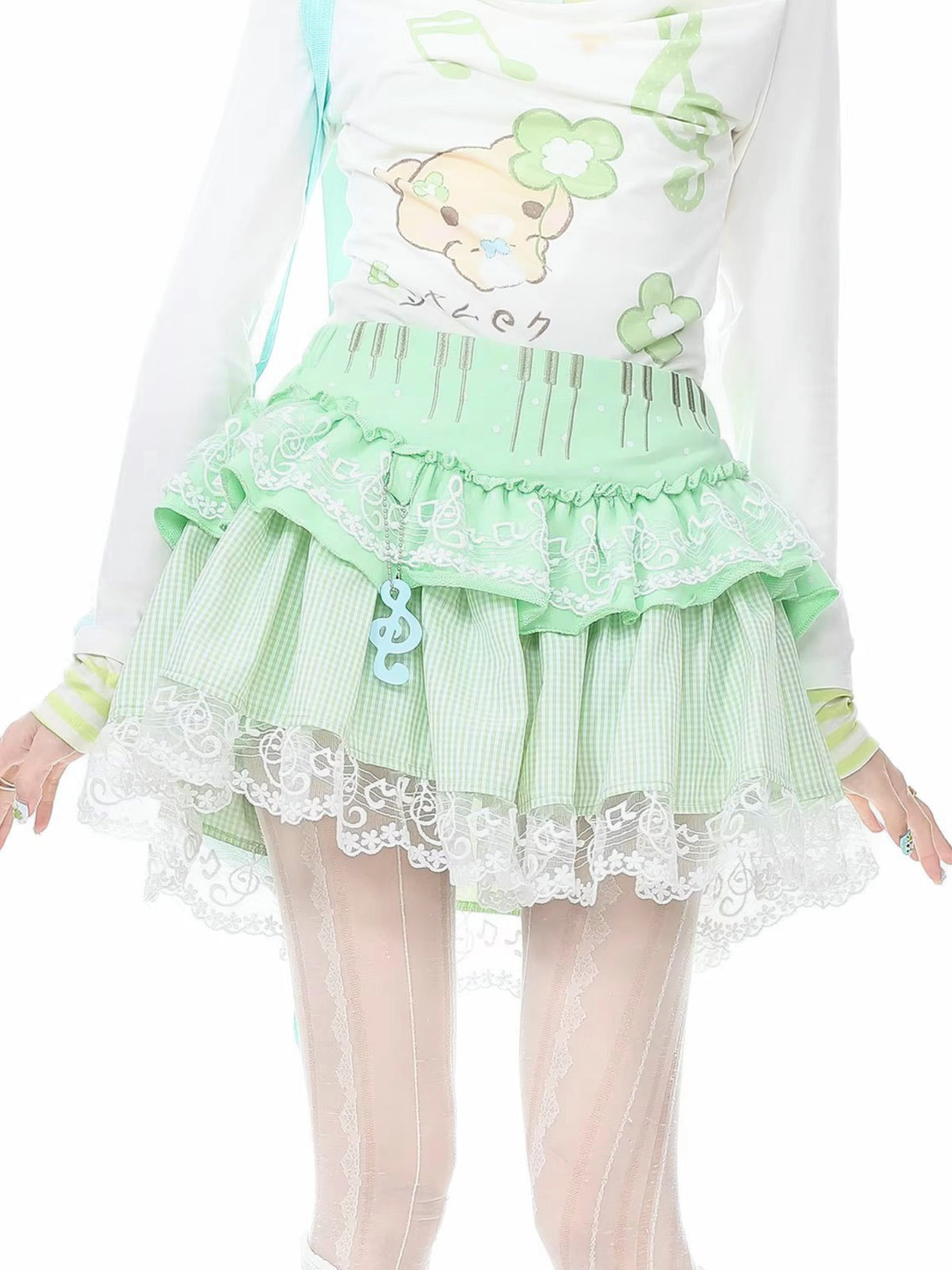 Whimsy Melody Cake Skirts-Bottoms-ntbhshop