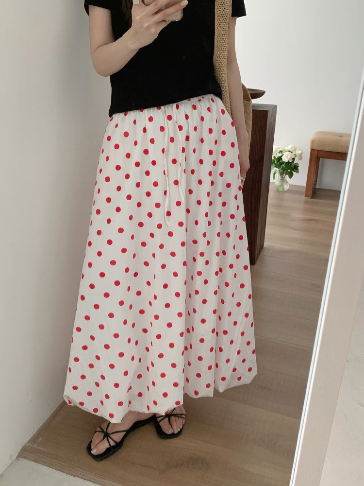 Polka Puff Circus Bubble Skirt-ntbhshop