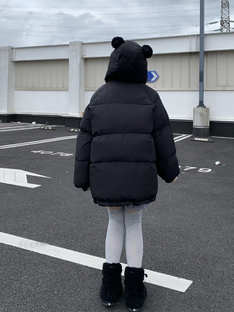 Panda Wander Puff Jacket-ntbhshop