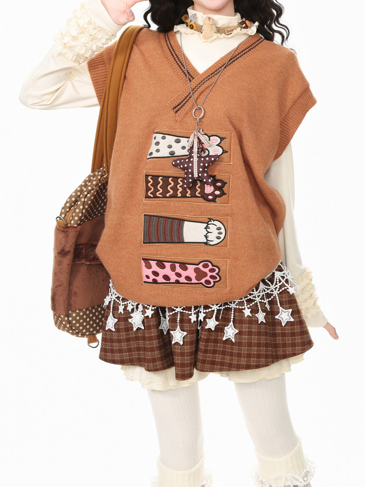 Whisker Pal Sweater Vest-Outerwear-ntbhshop