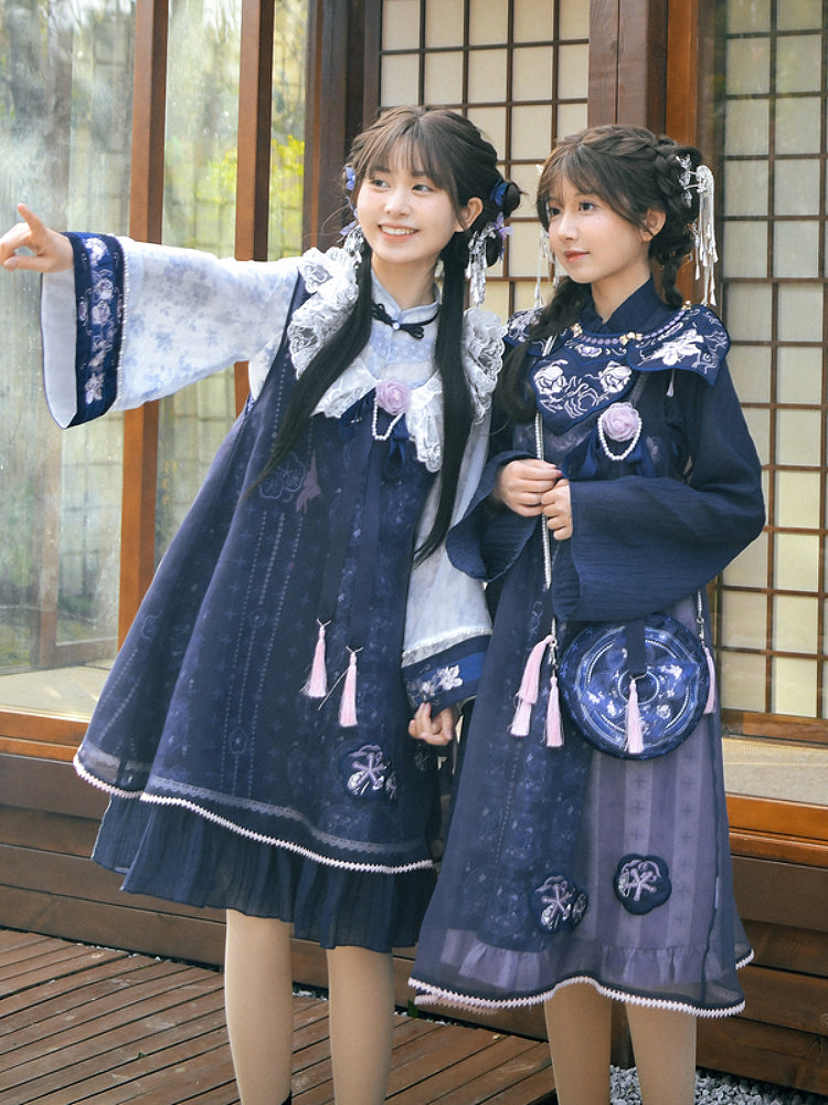 Porcelain Bloom Shirt, Dress & Coat-ntbhshop