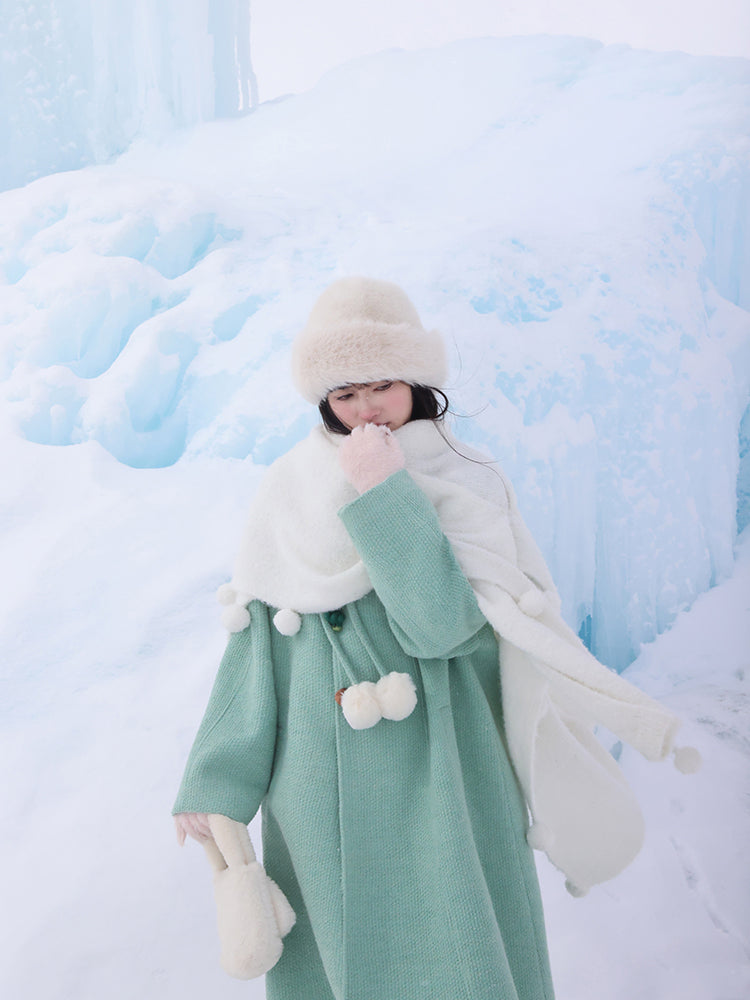 Snow Sheep Holiday Cloak Shawls-ntbhshop