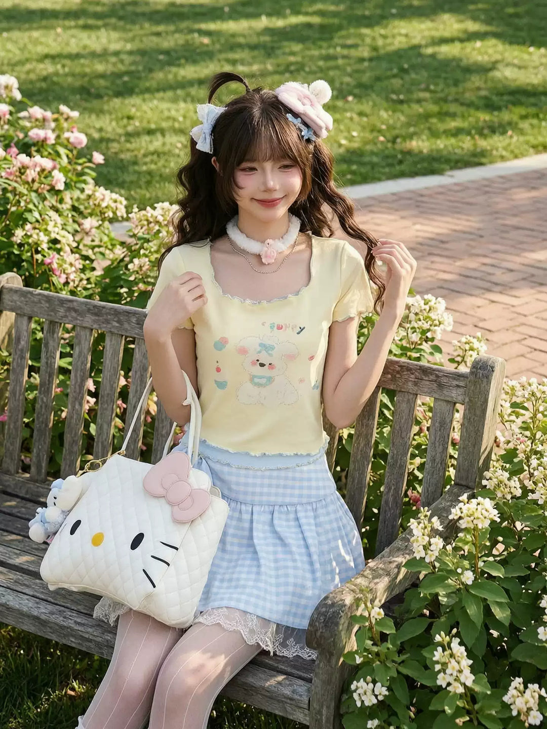 Cupcake Puppy Baby Tee-Tops-ntbhshop