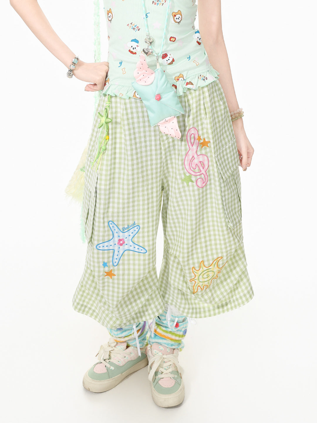 Whimsy Melody Capri Pants-Bottoms-ntbhshop