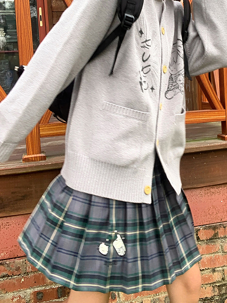 Call My Cat JK Uniform Skirt-ntbhshop