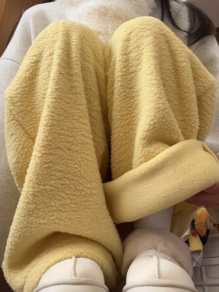 Toffee Cloud Fleece Pants-ntbhshop