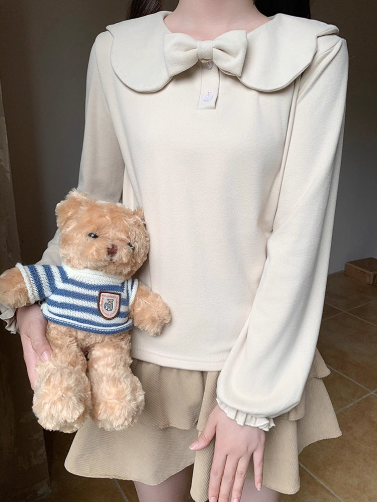 Lolita Doll Puff Sleeve Tops-ntbhshop