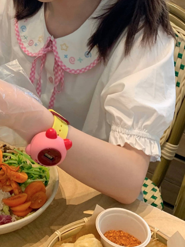 Milky Way Doll Collar Blouses-ntbhshop