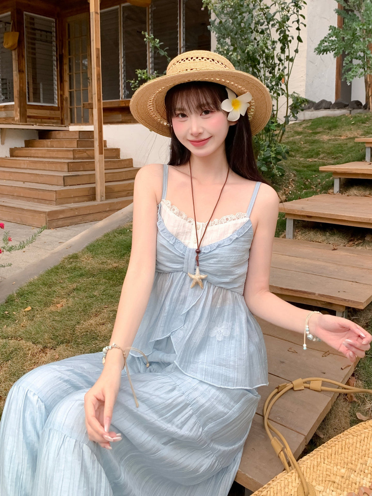 Skyveil Lace Camisole-Tops-ntbhshop