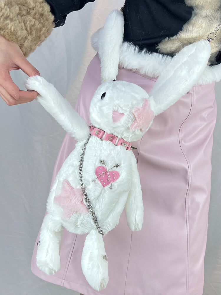 Bunny Knight Crossbody Plush Bags-ntbhshop