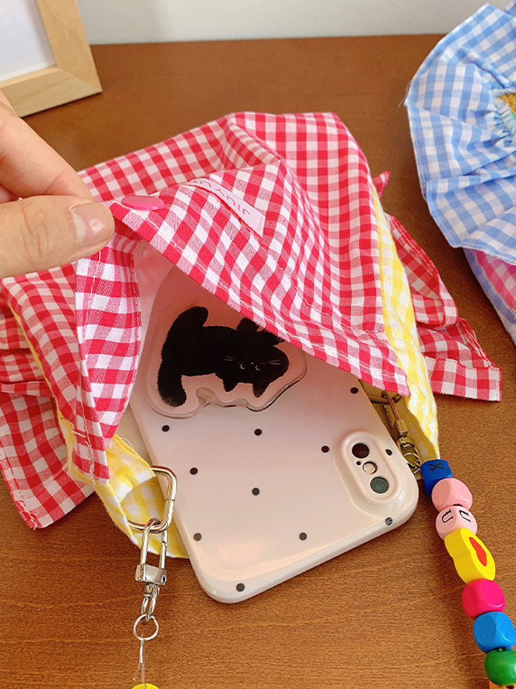 Candy Series Plaid Mini Bags-ntbhshop